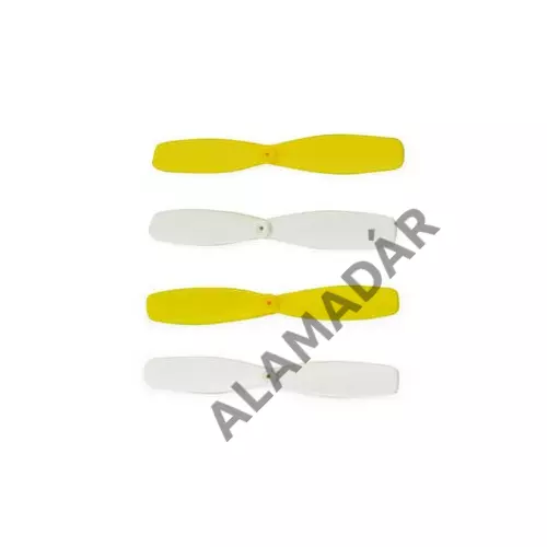 CHEERSON CX30-05B-Blade set yellow-white - Rotorlapát szett citromsárga-fehér