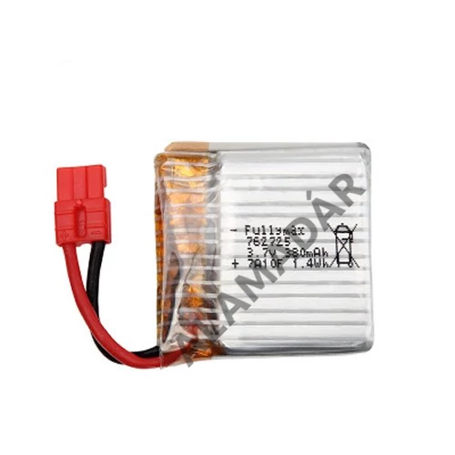 SYMA X21W-07-Battery Li-Poly 3,7V 380mAh - Akkumulátor gyári Li-Poly 3,7V 380mAh