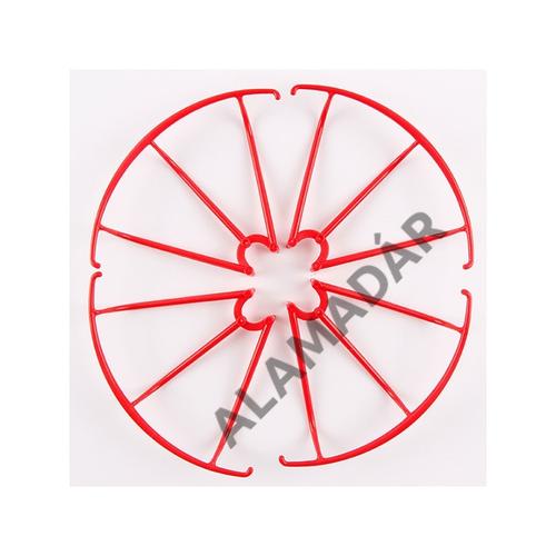 SYMA X5C/X5SC/X5SW/K300C-03C-Protecting frames red- Rotorvédő piros
