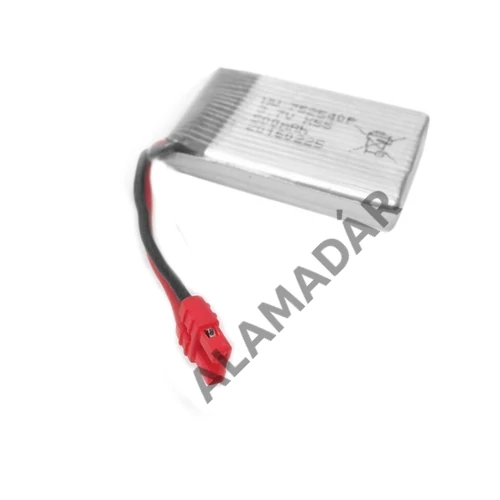 SYMA X5HC/X5HW-11-Battery 3,7V 500mAh- Akkumulátor gyári 3,7V 500mAh piros csatlakozós