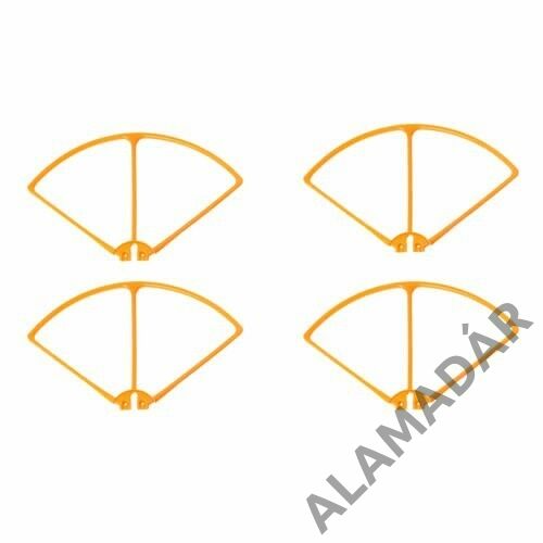 SYMA X8C/X8W/X8G/X8HC/X8HW/X8HG -04-Protecting frames orange- Rotorvédő narancs