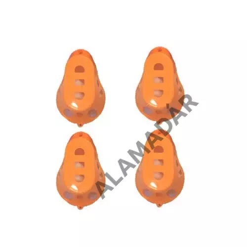 SYMA X8C/X8W/X8G/X8HC/X8HW/X8HG -08-Motor holder orange- Motortartó narancs