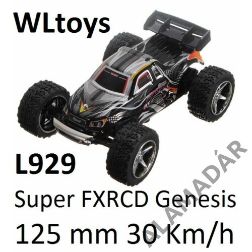 WLTOYS L929 gyorsasági és kaszkadőr autó 2.4GHz távval, 5 sebességi fokozattal,30 km/h sebesességgel