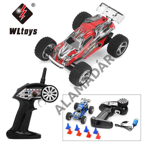 WLTOYS L929 gyorsasági és kaszkadőr autó 2.4GHz távval, 5 sebességi fokozattal,30 km/h sebesességgel