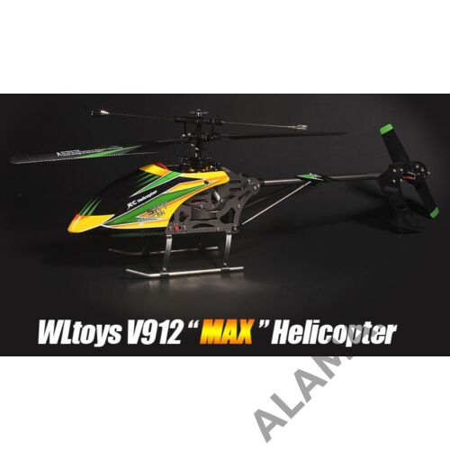 WLTOYS V912 középméretű professzionális 4 csatornás  single rotoros R/C helikopter Brushless edition