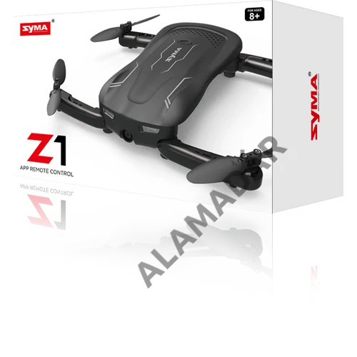 SYMA Z1 osszecsukhato dron elokepes HD kamera optikai szenzoros pozicio tartas mobilos iranyitas Dronok kozepes 20 42cm