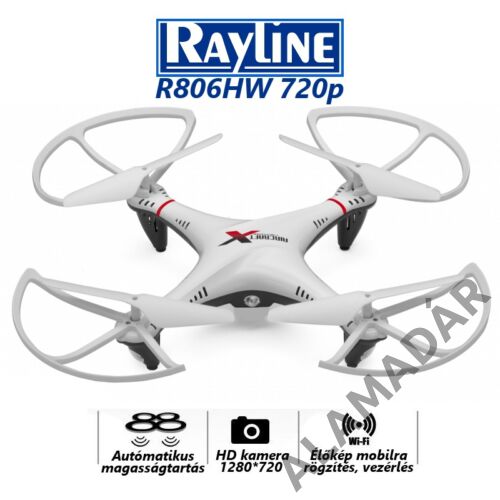 RAYLINE R806HW  Phantom X mini drón élőképes kamerával 