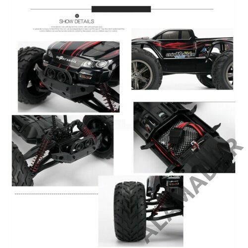 XLH Monster truck +Lipo+2.4Ghz.+2WD 1:12 (proporcionális vezérléssel) 42km/h.+ piros-fekete színű