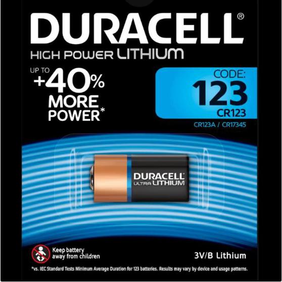 Duracell CR123 High Power elem
