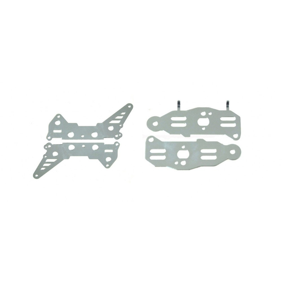 SYMA S107G-11/12- Main frame metal part A+B - Vázkeret alu A+B 