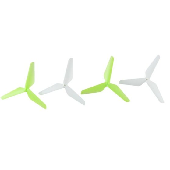 SYMA X5C/X5SC/X5SW/K300C-20B-3 sided blades white-green -Három ágú rotorlapát fehér-zöld 
