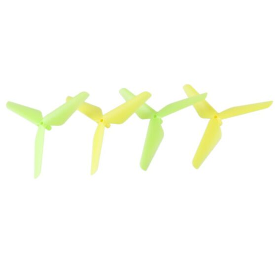 SYMA X5C/X5SC/X5SW/K300C-20C-3 sided blades yellow-green- Három ágú rotorlapát sárga-zöld 