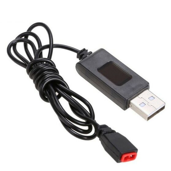SYMA X5HC/X5HW/X5UW/X5UW-D-04-USB cable - USB töltő piros csatlakozós 
