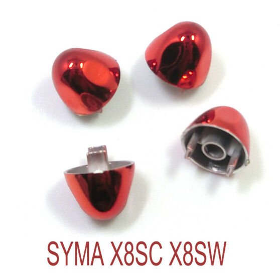 SYMA X8SC/X8SW/X8SW-D/X8PRO-15A-Main blades cover red- Rotorfedő kupak piros