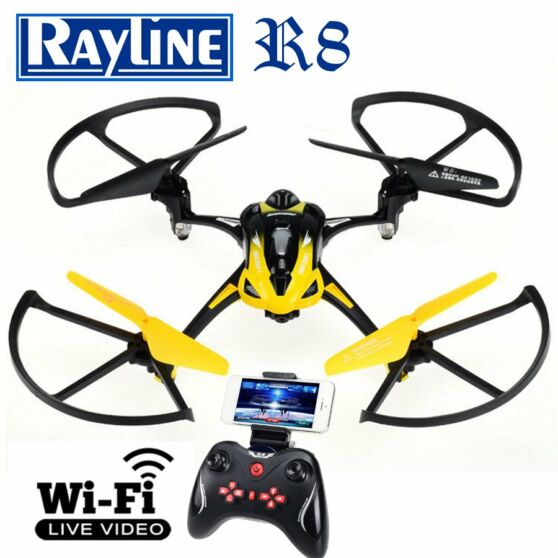 RAYLINE R8 drón beépített élőképes kamerával mobilra 