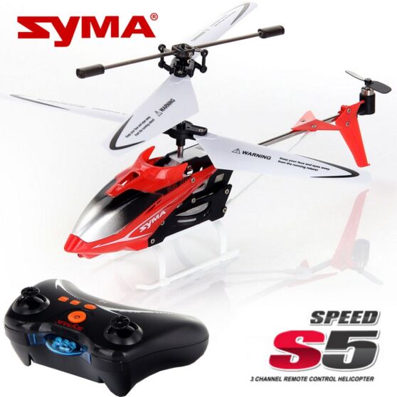 SYMA S5 3,5 csatornás, klasszikus  dizájnra épülő giroszkopós, koaxrotoros, helikopter