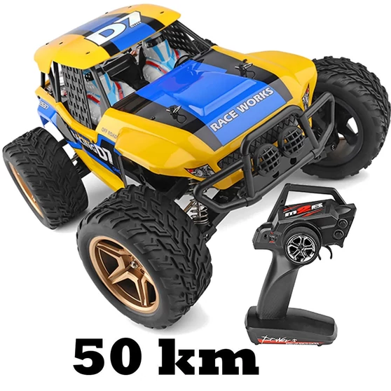 XK Rock Crawler D7 12402-A+Lipo+2.4Ghz.+4WD 1:12 (proporcionális vezérléssel) 50km/h.