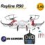 Kép 8/30 - RAYLINE R90  drón élőkép nélküli HD kamerával