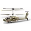 Kép 8/49 - SYMA S109G APACHE 3,5 csatornás, élethű megjelenésű, giroszkopós, koaxrotoros, helikopter
