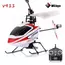 Kép 1/32 - WLTOYS V911 4 csatornás mini helikopter 2 db teljes értékű szervóval és 2.4Ghz-es távirányítóval, LCD kijelzővel