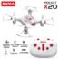 Kép 1/45 - SYMA X20 maroknyi drón automata magasság tartással és fel-le szálló funkcióval