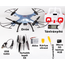 Kép 21/27 - SYMA X5HC Phantom mini 4CH+ 6-tengelyes giroszkóp+HD CAM +2,4GHz (LCD) +barometrikus szenzor