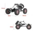 Kép 33/40 - XK Strom Crawler 12429+Lipo+2.4Ghz.+4WD 1:12 (proporcionális vezérléssel) 40km/h.