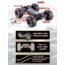 Kép 40/67 - XLH Monster truck +Lipo+2.4Ghz.+2WD 1:12 (proporcionális vezérléssel) 42km/h.+ piros-fekete színű