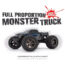 Kép 36/41 - XLH Monster truck +Lipo+2.4Ghz.+2WD 1:12 (proporcionális vezérléssel) 42km/h.+ kék-fekete színű