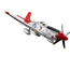 Kép 2/12 - P-51 MUSTANG XK A280 Brushles motoros 4 csatornás repülő szett