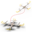 Kép 11/24 - Syma X33 összerakható átlátszó drón, számos Led világítással, magasságtartással és kaszkadőrmutatványokkal
