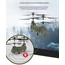 Kép 15/28 - Syma S026H valósághű mini Chinook modell,2.4Ghz.-es távval és automatikus magasságtartással